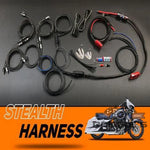 Harley Amplifier Harness For Saddlebag (2 Channel Or 4 Channel) 2 Channel Install Parts