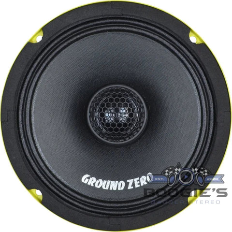 Ground Zero 6.5 Coax Gzcf 6.5Spl (Yellow Basket) (Pair) Speakers